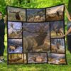 Hunting Elks 3D Quilt Home Decor  Quilt